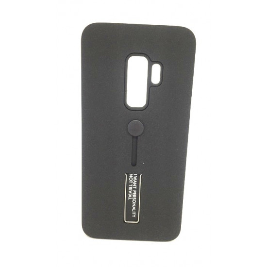 Capa Kickstand Matte Con Alza De Dedo Samsung Galaxy S9 G960 Negro